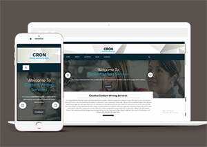 简洁创意内容写作博客网页模板 - 项目资源网