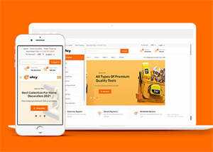 家用电器商城响应式HTML5模板 - 项目资源网