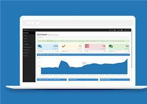 简约后台管理界面源码模板下载 - 项目资源网