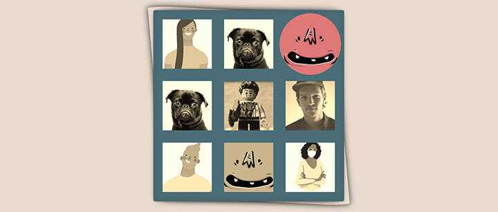 css3鼠标悬停九宫格相册图片方格变圆形动画特效 - 项目资源网