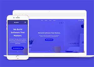 品牌设计公司企业网站页面模板 - 项目资源网